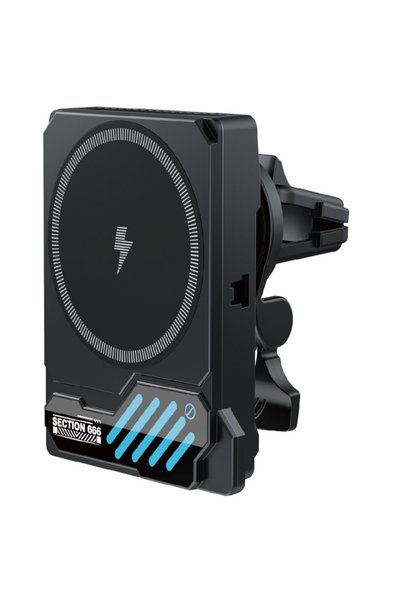 XO Design Incarcator Auto Wireless SL14, 25W, Negru