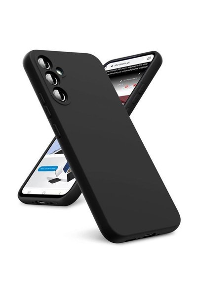 Orso Μαύρη θήκη από μεταξωτό καουτσούκ Samsung Galaxy A56