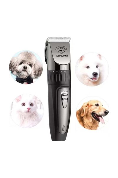 Generic DL D99 Cordless Dog Clipper, Quiet, 4 Heads and Ceramic Blade