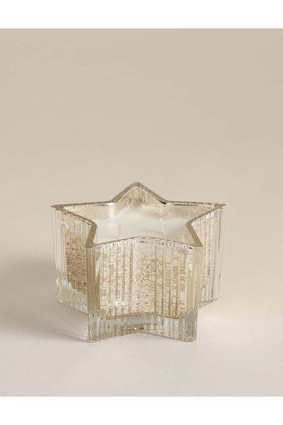 Marks & Spencer M&S FM Star Candle CROMAT