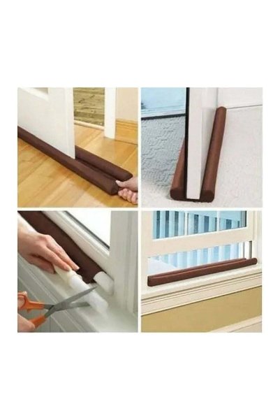 OEM Protecție Anti-Curent pentru Ușă sau Fereastră, Dublă Față, până la 78 cm