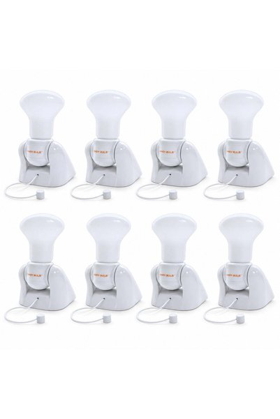 OEM Set 8 Becuri LED fără Fir Handy Bulb, Economice, Lumină de Veghe