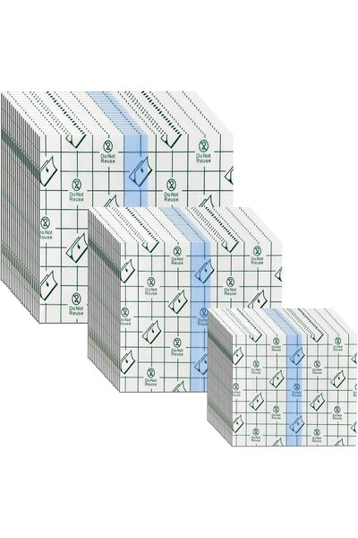 LinJie Transparent Stretch Adhesive Bandage, 3 Sizes(10/12/15cm) Waterproof C...