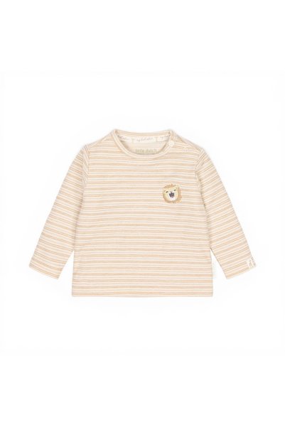 Little Dutch . Βρεφικό Μπλουζάκι μακρυμάνικο Little Safari Stripe – 6-9 μηνών