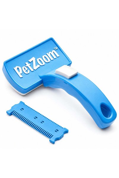 Generic Pet Zoom Brush for Animals with Self-Cleaning System