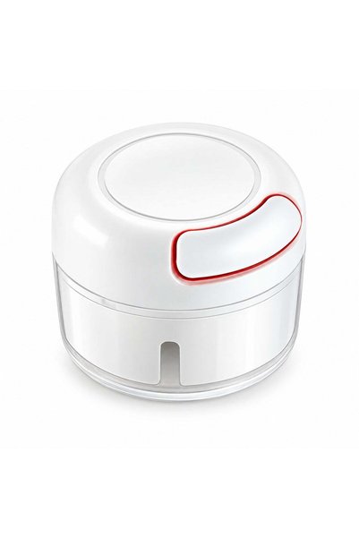 Generic Manual Vegetable Chopper Food Chopper with Cord, Plastic Bowl and Sta...