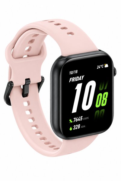 Nezih Case Honor Choice Watch 2i ile Uyumlu Klasik Yumuşak Jel Silikon Kordon