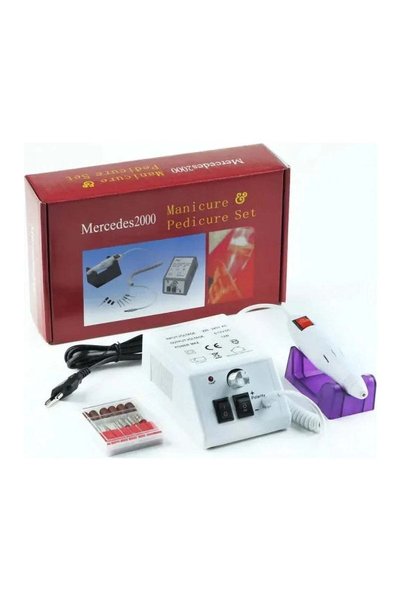 Generic Freză Electrică pentru Manichiură și Pedichiură, 5000-12000 RPM, cu S...