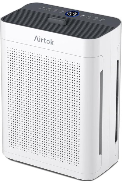 AIRTOK منقي هواء للمنزل للغرف الكبيرة حتى 2000 قدم مربع، مع فلتر HEPA حقيقي H...