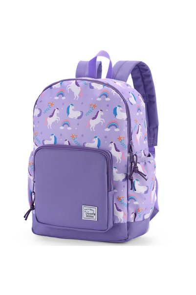 VASCHY Kids Backpack, Cute Water Resistant Preschool Backpack for Boys and Girls