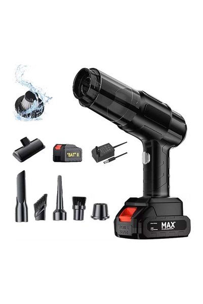 Generic Aspirator Auto 6 în 1 fără Fir, Multifuncțional, 100W, cu Filtru HEPA...