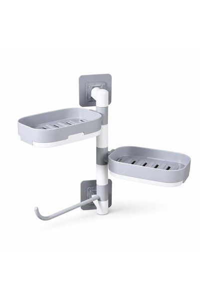 Generic Suport Rotativ Multifuncțional pentru Baie, din Plastic Rezistent, fă...