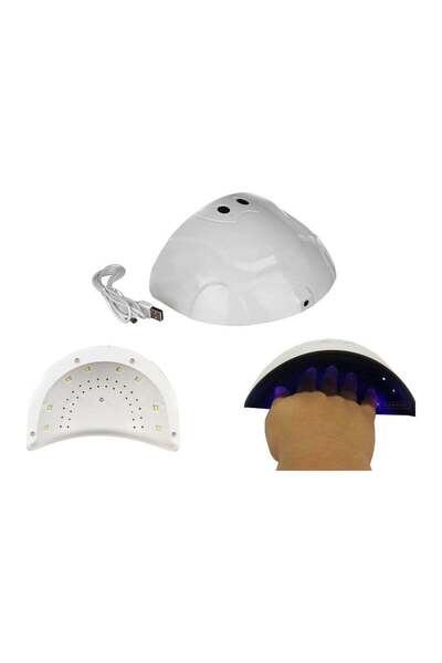 Generic 24W LED Nail Lamp, with 2 Drying Times, USB Powered