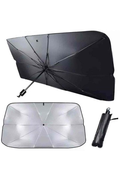 Generic Car Umbrella Sun Visor – Cooler Car in Summer, Folds in One Minute