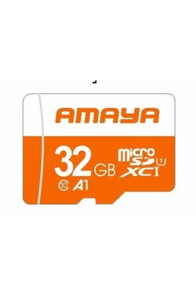 AMAYA Κάρτα μνήμης MicroSDHC 32GB με αντάπτορα, Class 10