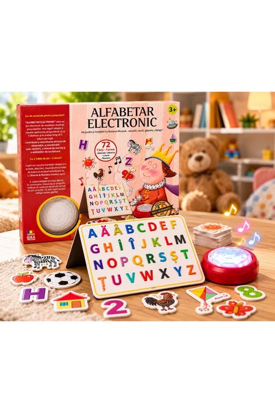 İDEA Alfabetul Magic - Joc de Societate Alfabetar Electronic