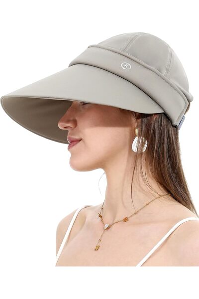KASTWAVE Women Sun Hats Detachable Wide Brim UV Protection UPF 50+ Summer Bea...