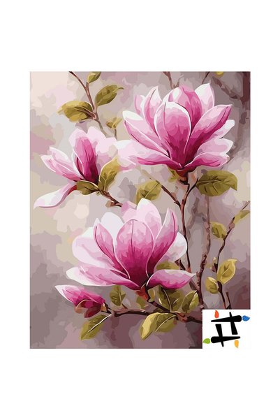Painting-numbers Set pictura pe numere Boarea primaverii 7290, panza pe rama ...