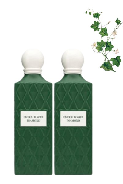 IBRAG 2 Pieces Emerald Soul Diamond Perfume 200ML