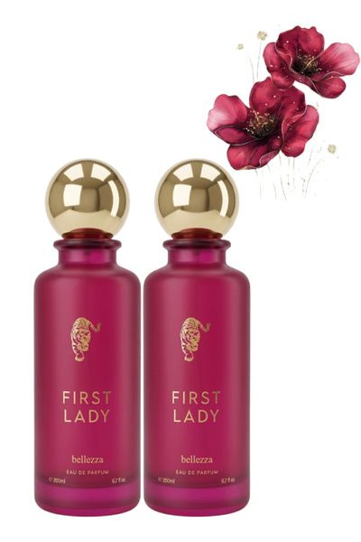 Bellezza قطعتان من عطر First Lady بحجم 200 مل