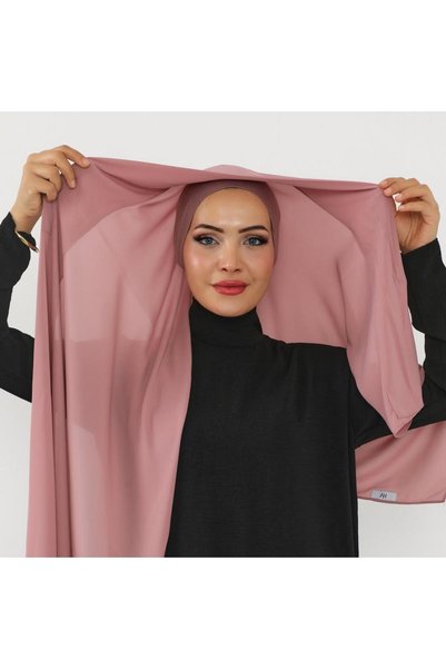 HIJAB VIP Chiffon Veil with Magnet and Side Cap