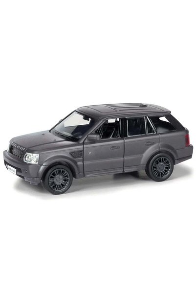 D POWER D-Power 1:36 Diecast Land Rover Range Rover Sport – Matte Black, Pull...