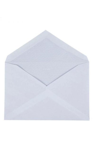 Oyal Plic pentru invitații 162 x 229 mm, 16 x 23 cm, 110 g, 400 bucăți, alb