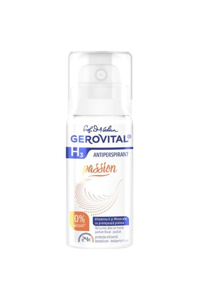 GEROVITAL Дезодорант Антиперспирант H3 - Passion, 40ml