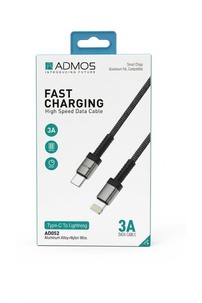 ADMOS Type-C to Lightning Fast Charging and Data Transfer Cable