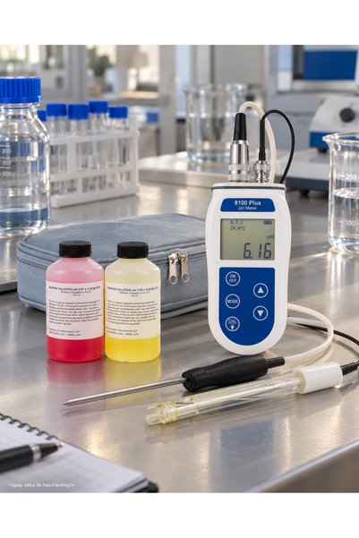 8100 PLUS pH METER| pH Metre Kiti