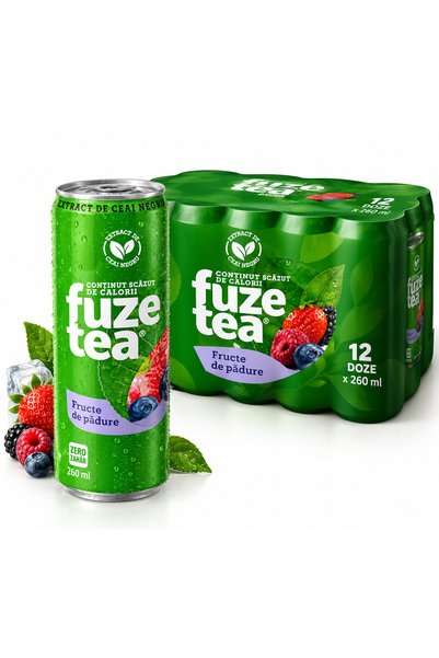 Coca-Cola FUZE TEA Fructe de padure BAX 12x250ml