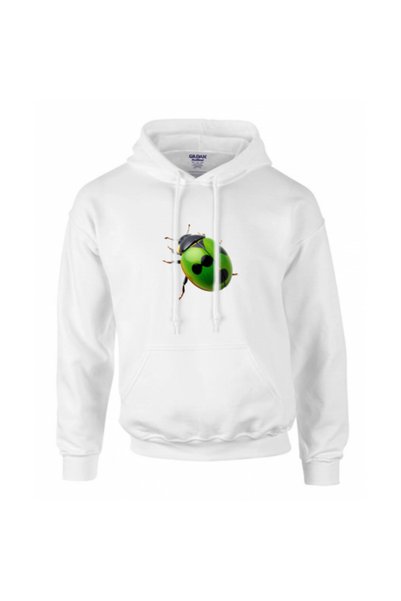 OEM Hanorac verde cu buburuză 2XL
