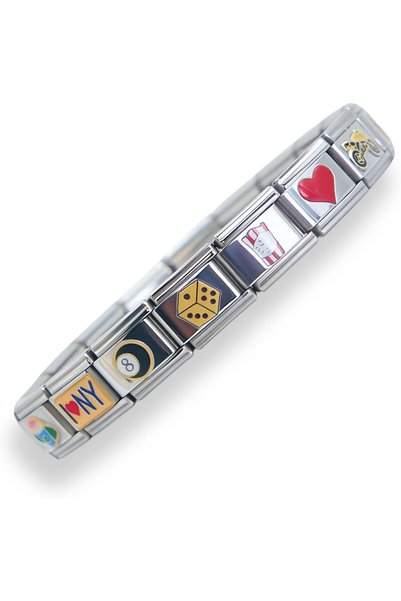 GENERAL Complete Italian Charm Bracelets- FULL Set of 18 Charms! The Perfect ...