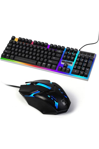 GENERAL SKY-TOUCH G21 Computer Gaming Keyboard and Mouse Combo :Keyboard with...