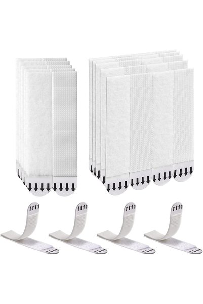 Generic 16-Pairs (32 Strips) Large Picture Hanging Strips Heavy Duty, Removab...