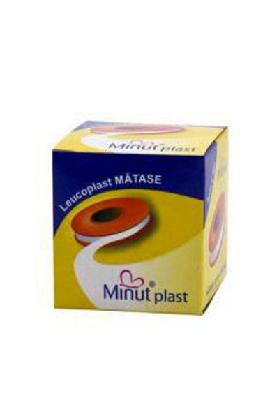 Minut Leucoplast Matase 2,5 cm x 5 m