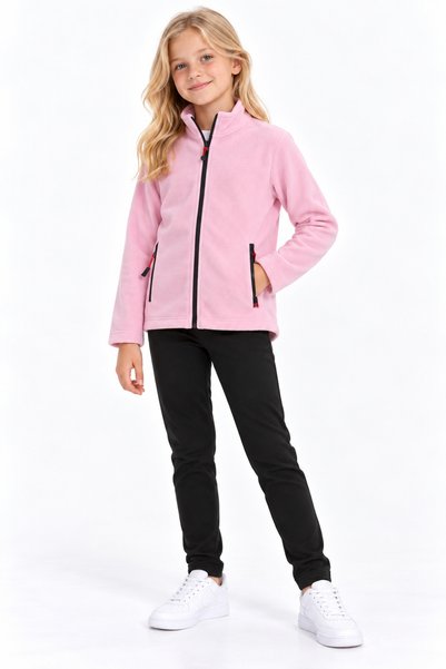 monox Geci softshell și polare - Roz - Strâns în talie