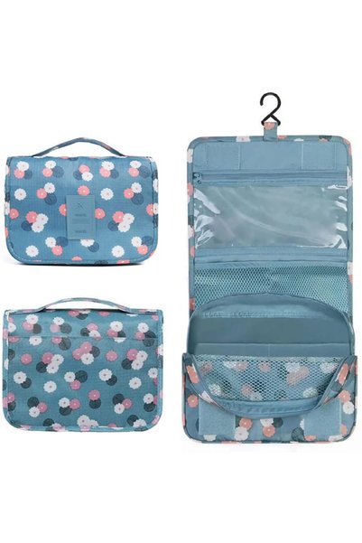 eWINNER Portable Hanging Toiletry Kit Clear Wash Travel Bag Women Organizer P...