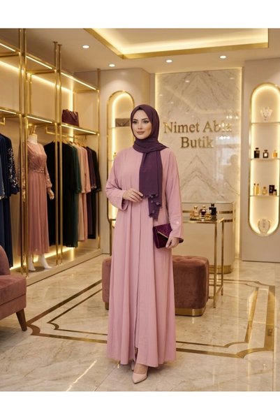 Nimet Abla Butik عباية مطرزة يدويًا