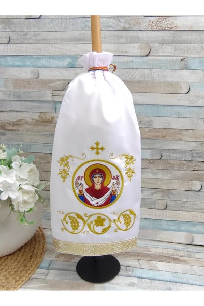 ATELIERUL ARIS SRL Stergar pentru lumanare Maica Domnului 45x45 cm