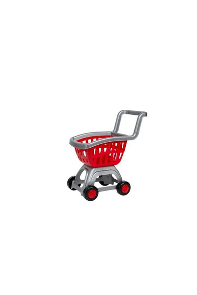 Hashtag Toys Carucior Cumparaturi Rosu Argintiu