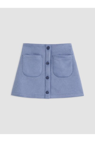 LC Waikiki Özmarka New Season Blue Girls' Skirt