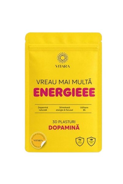 Vitara Energy and Vitality Patches - I Want More Energy, 30 pcs