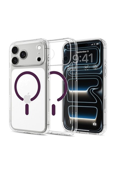 Spigen Husa pentru iPhone 17 Pro si iPhone 18 Pro, protectie la impact si mar...