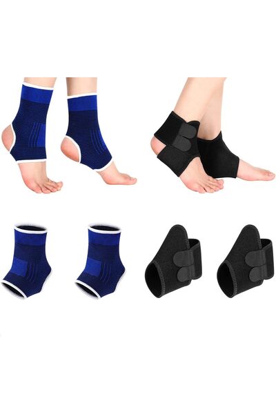 NALACAL Children's Ankle Support - 2 Pairs of Adjustable Sports Ankle Braces ...