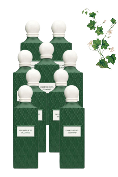 IBRAG 9 قطع Emerald Soul Diamond Perfume 200 مل