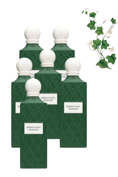 IBRAG 6 قطع Emerald Soul Diamond Perfume 200 مل