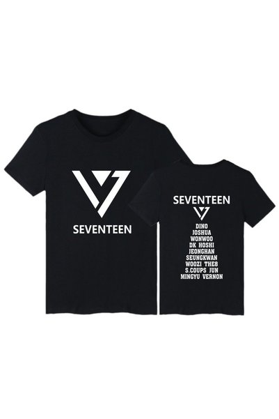 barsdepo "Seventeen" Printed T-Shirt, 100% Cotton (Comes with a Pen Case)