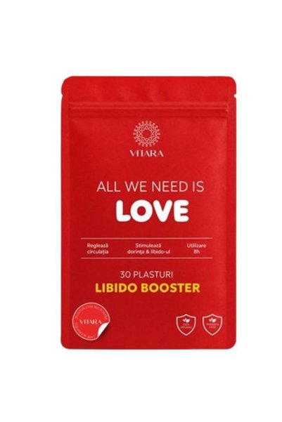 Vitara Libido Patches with Maca and Damiana - All We Need Is Love, 30 pcs