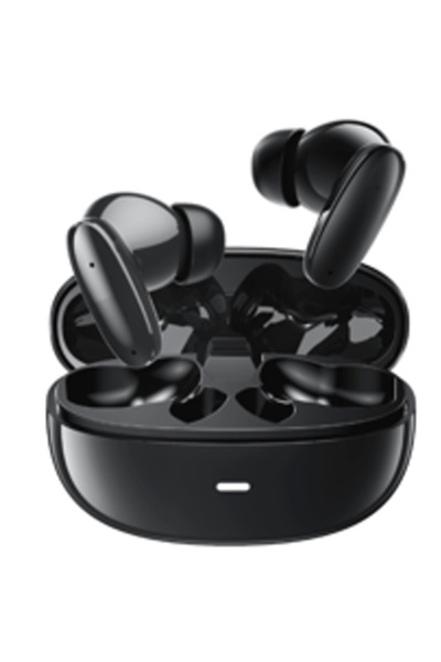 AMAYA ATW-TK05S Στερεοφωνικά Ακουστικά Bluetooth με Θήκη Φόρτισης Μαύρα